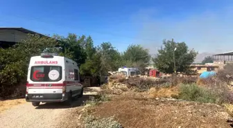 Diyarbakır'da Kırsal Mahallede Orman Yangını