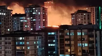 Kahramanmaraş'ta Otluk Alanda Yangın Söndürüldü