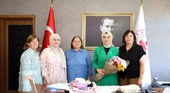 Erzurum'da Kadın Kaymakam'a Anlamlı Ziyaret