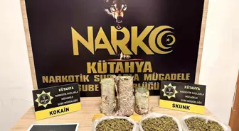 Kütahya'da Uyuşturucu Ticareti Yapan Şahıs Tutuklandı