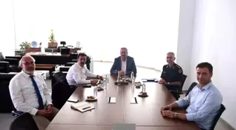Kütahya İl Jandarma ve Emniyet Müdürü OSB Yönetimini Ziyaret Etti