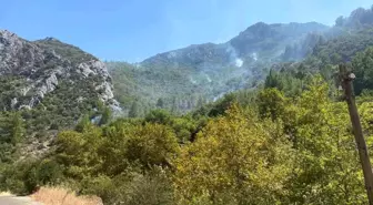 Mersin Anamur'da Orman Yangını Kontrol Altına Alındı