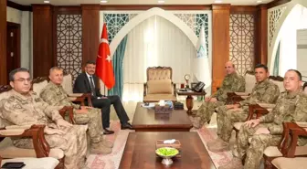 Genelkurmay 2. Başkanı Levent Ergün'den Hakkari Valiliği Ziyareti
