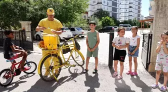 Kozan'da Limon Dondurması Satışıyla Sıcak Havaya Meydan Okuyan Genç