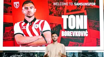 Samsunspor, Hırvat Stoper Toni Borevkovic ile Anlaştı
