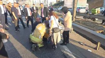 Ümraniye'de servis midibüsü devrildi - 2 / Ek görüntü
