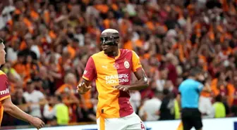 Galatasaray'ın yeni golcüsü Osimhen, ilk maçında zaferle tanıştı