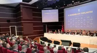 Yıldırım, Daraltılmış İl Başkanları Toplantısı'na katıldı