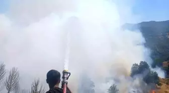 Bingöl'de Kırsal Alanda Yangın Kontrol Altına Alındı