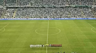 Bursaspor-Eskişehirspor Maçı Öncesinde Orman Şehitleri Anıldı