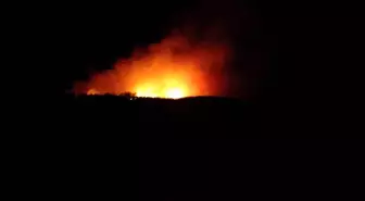 Çanakkale'de Orman Yangınına Müdahale Başladı