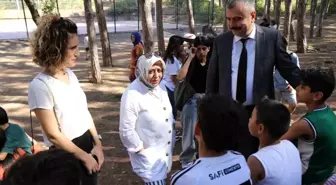 Çocuk Hizmetleri Genel Müdürü Ayşegül Yıldırım Kara, çocuklarla piknikte buluştu