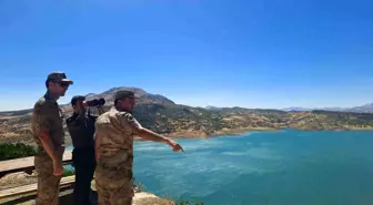 Kaymakam Mustafa Atış, Dicle'deki Üs Bölgesini Ziyaret Etti