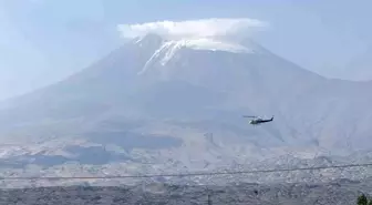 Iğdır'da Yüksek Gerilim Hatları İçin Helikopterle Güvenlik Önlemleri