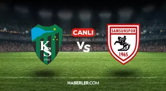 Kocaelispor Samsunspor CANLI izle! Kocaelispor Samsunspor maçı hangi kanalda, nasıl izlenir?
