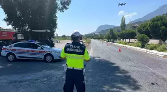 Söke'de Drone Destekli Trafik Denetimi Gerçekleştirildi