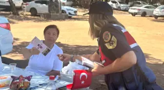 Kuşadası Milli Park'ta Kadına Yönelik Şiddetle Mücadele Farkındalık Etkinliği