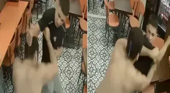 Kavgada ensesinden bıçaklandı, apar topar ameliyata alındı! O anlar kamerada