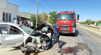 Adıyaman'da Takla Atan Otomobilde Bir Yaralı