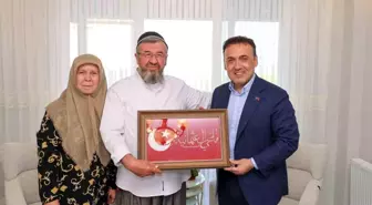Bilecik Valisi Gazi Mehmet Özkan'ı Ziyaret Ederek Geçmiş Olsun Diledi