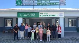 Muş Gençlik ve Spor İl Müdürü Varto'daki Tesisleri Ziyaret Etti