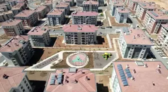 Adıyaman İndere Konutları'nda Çalışmalar Tamamlanma Aşamasında