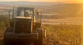 Ayaş'ta Otluk Alanda Yangın Söndürüldü