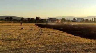 Konya'da İki Ayrı Noktada Anız Yangınları Kontrol Altına Alındı