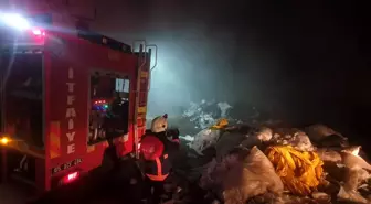 Van'da Çöp Toplama Merkezinde Yangın