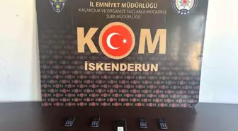 İskenderun'da Gümrük Kaçağı 9 Cep Telefonu Ele Geçirildi