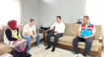 Kaymakam Kılıç, Camicedit Mahallesi'nde Vatandaşları Ziyaret Etti