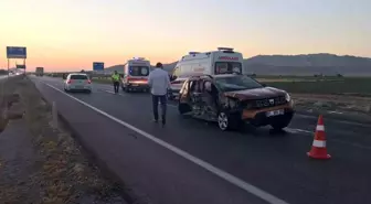 Konya'da Trafik Kazası: 4 Yaralı