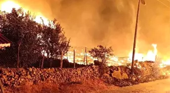 Çankırı'da Çıkan Yangında 6 Ev Kullanılamaz Hale Geldi