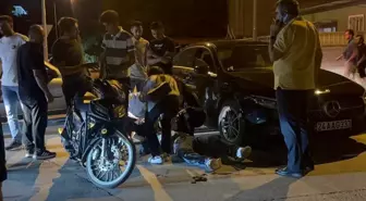 Erzincan'da Motosiklet Kazası: Genç Sürücü Yaralandı