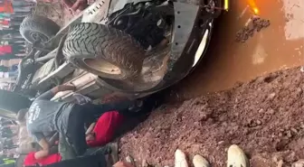 Artvin Off-Road Yarışlarında Devrilme Korkusu: Pilotlar Yaralı Olmadan Kurtuldu