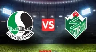 Sakaryaspor - Iğdır FK maçı ne zaman, hangi kanalda? İlk 11'ler belli oldu! Canlı izle!
