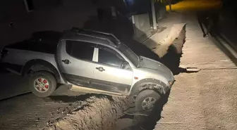 Şırnak'ta Doğalgaz Çukurları Sürücüler için Tehlike Saçıyor