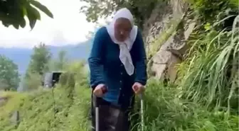 70 Yaşındaki Kadın, 400 Metrelik Yol İçin Yetkililere Seslendi