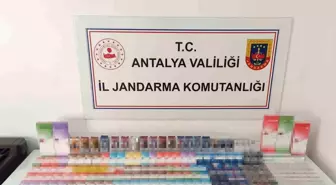 Alanya'da Kaçak Sigara ve Elektronik Sigara Operasyonu