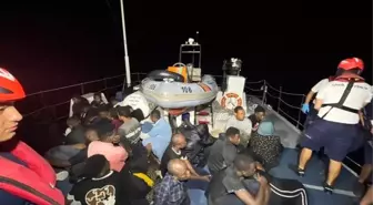 Bodrum'da 35 Düzensiz Göçmen Kurtarıldı