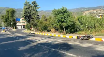 Aydın'da Yola Dökülen Yağ İki Motosiklet Kazasına Neden Oldu