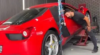 Ferrari Kazası: Usta Sürücü Aracı Test Sürüşünde Kaza Yaptı