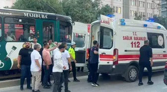 Gaziantep'te Tramvay Çarpması: 1 Yaralı
