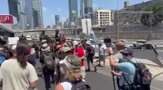 İsrail'de Esir Takası İçin Grev ve Protestolar: 1 Milyondan Fazla Katılım