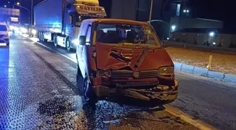Konya'da Trafik Kazası: 1 Yaralı