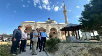 Edirne'deki Muradiye Camisi Mevlevihanesi'nin Yeniden İhya Çalışmaları Devam Ediyor