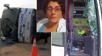 Otobüs kazasında ölen kadının yola çıkmadan önce yaptığı paylaşımı kahretti