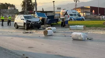 Tokat'ta Cip ile Tarım Aracının Çarpıştığı Kazada 1 Yaralı