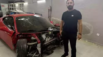 17 Milyon Liralık Ferrari ile Kaza: Usta Hakan Yılmaz Açıklamalarda Bulundu