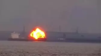Baltimore Açıklarında Kargo Gemisinde Patlama